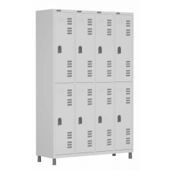 Roupeiros em Aço 08 Lugares